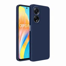 LIRAMARK Solid Oppo F23 Silicone Soft Back Case Mobile Accessories-picture-17