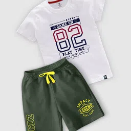 CODEZ Boys T-shirt with Shorts-19