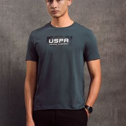 U.S. Polo Assn. Denim Co. Men Brand Logo Printed Round Neck Cotton T-shirt-picture-29