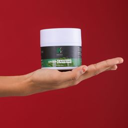 SNEIRA Set Of 2 Green Caffeine Scrub With Vitamin E - 100g Each image 2