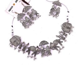 Guarantee Ornament House Brass Gold-Plated Jewellery Set-image-77
