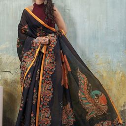 Ekana Floral Saree-image-30