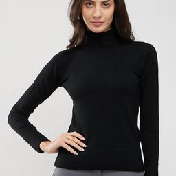 FableStreet Women Turtle Neck Pullover-image-82