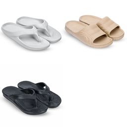 Feel alive Men Set Of 3 Self Design EVA Casual Thong Flip Flops-picture-49