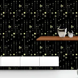 ArtzFolio Printed UV-Resistant Anti-Bacterial Isoteric Matrix Symbols Peel & Stick Wallpaper-image-70