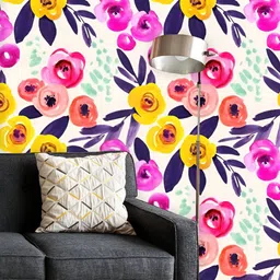 ArtzFolio Printed UV-Resistant Anti-Bacterial Watercolor Botanical Design Peel & Stick Wallpaper-image-66