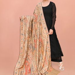 Kala Maison Women Traditional Paisley Kaani Woven Design Shawl-picture-18