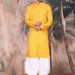 Sangria Textured Pattern Cotton Mandarin Collar Straight Kurta-picture-48