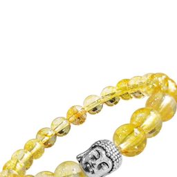 Divine souvenirs Unisex Artificial Beaded Elasticated Bracelet-image-11