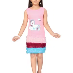 HERE&NOW Floral Print Net A-Line Dress-picture-15
