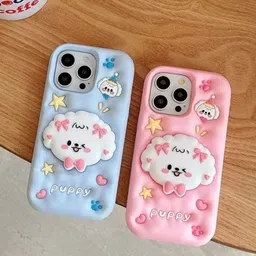 CASE CREATION Cartoon Characters Printed iPhone 15 Pro Bumper Case Mobile Accessories-49