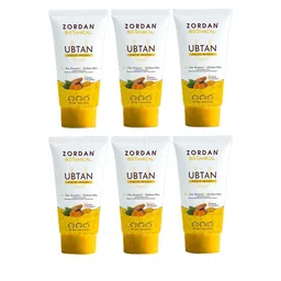 ZORDAN Set Of 6 Botanical Ubtan Face Wash - 60 ml Each image 1