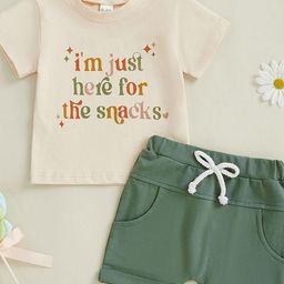 LULU & SKY Boys Printed Top with Shorts-image-53