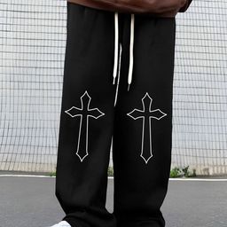 FTX Men Printed Mid-RiseTrack Pants-36