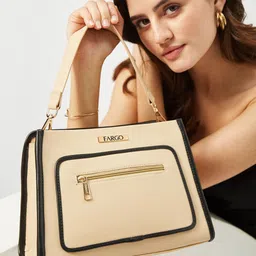 FARGO Vegan Leather Mila Structured Handheld Bag-22