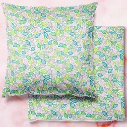 ArtzFolio Multicoloured Set of 2 Velvet Square Cushion Covers-image-74