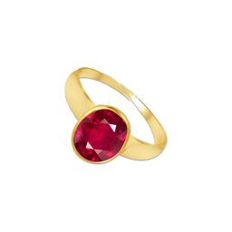 GenZcomplex Gold-Plated Brass Finger Ring-image-81