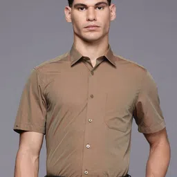Louis Philippe Classic Fit Pure Cotton Formal Shirt-picture-43