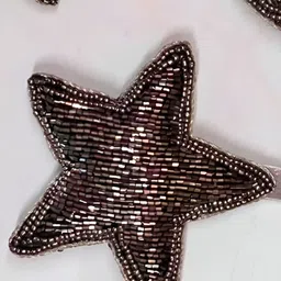 Timaya's Decor Grey Embellished Star Festive Decor-image-16