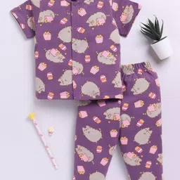Clt.s Unisex Kids Printed Night suit-picture-21
