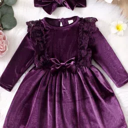 BAESD Colourblocked A-Line Dress-50