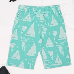 Pantaloons Junior Boys Abstract Printed Cotton Regular Shorts-picture-19