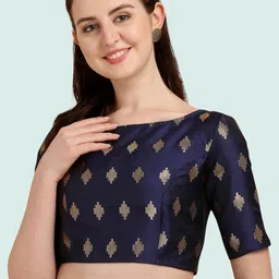 Moda Rapido Woven Design Saree Blouse-33