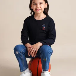 U.S. Polo Assn. Kids Cotton Front Twist Pure Cotton Top-29