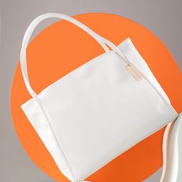 French Connection Structured Shoulder Bag image 1