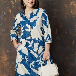 Melange by Lifestyle Women Printed Mirror Work Kurta-picture-20