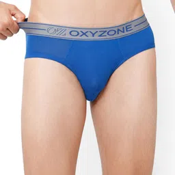 OXYZONE Anti-Bacterial Low-Rise Basic Briefs ALENA _ELECTRIC BLUE-picture-30