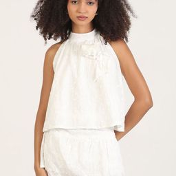 SHOWOFF Embroidered Top With Shirt Co-Ords-picture-23
