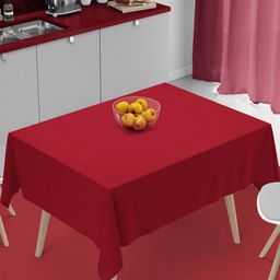 HOME COLORS.IN Red 4-Seater Table Cover-image-90