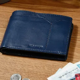 Kosher Men Leather Two Fold Wallet-51