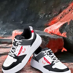 BERSACHE Men Leather Lace-Ups Sneakers-image-23