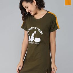 Christy World Women Printed Applique T-shirt Pack of 2-image-56