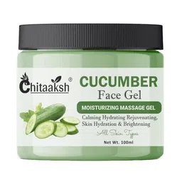 Chitaaksh Cucumber Gel For Face Skin With Cucumber Extract- 100ml-image-41