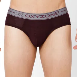 OXYZONE Anti-Bacterial Basic BriefsALENA _WINE RED Y/D-picture-33