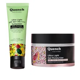 Quench Mon Cherry Ultra Light Moisturizing Gel 50ml & Bravocado SPF 50+ Sunscreen 50ml-17