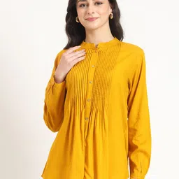 Divena Mandarin Collar Top-image-14