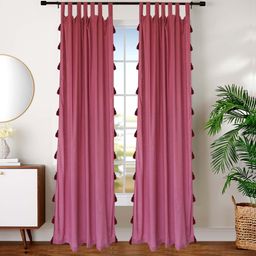Dekor World Multicoloured Set of 2 Sheer Long Door Curtain-image-40