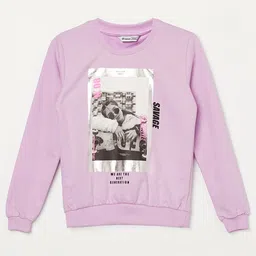Fame Forever by Lifestyle Girls Graphic Printed Pullover Sweatshirt-picture-12