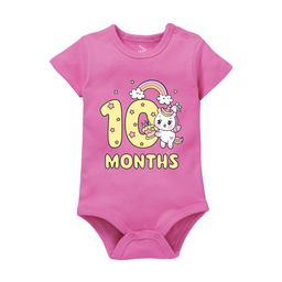 Zeezeezoo Kids Printed Round Neck Pure Cotton Bodysuit-picture-20