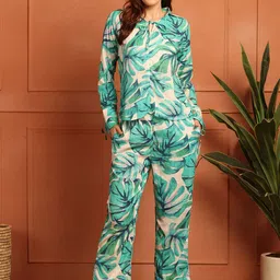 TAG 7 Women Floral Printed Night suit-image-65