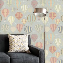 ArtzFolio Printed UV-Resistant Anti-Bacterial Air Balloons Peel & Stick Wallpaper-image-12