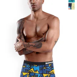 DISPENSER Pack Of 3 Printed Breathability Trunks C3-C15-C16-M-13