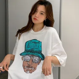 KPOP Women Printed T-shirt-image-63
