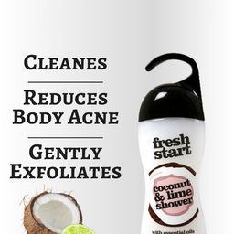XPEL MARKETING UK Fresh Start Coconut & Lime Shower Gel Reduce Body Acne - 400 ml image 4