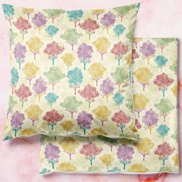 ArtzFolio Multicoloured Set of 2 Square Cushion Covers-image-76