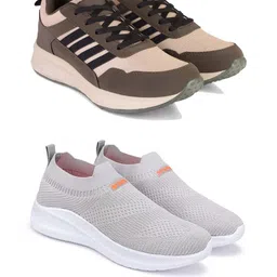 PENNEN Men Non-Marking Running Sports Shoes-image-56